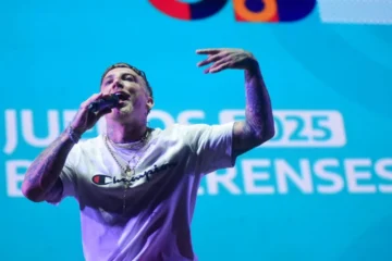 El Polaco le puso música a la fiesta de cierre de los Juegos Bonaerenses
