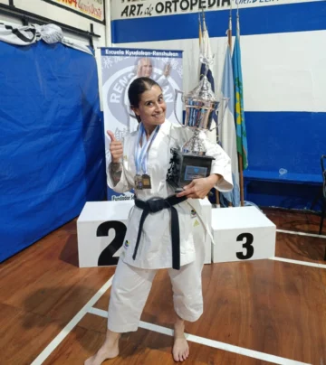 Torneo Nacional de Karate: Oro para Rosa Parson