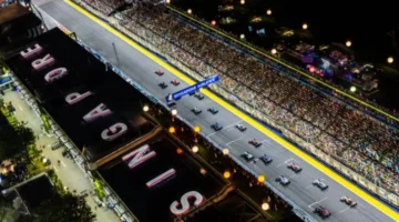 Colapinto pone primera en el Gran Premio de Singapur de Fórmula 1