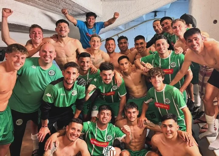 Kimberley, con cuota necochense, clasificó a octavos de final del Federal A
