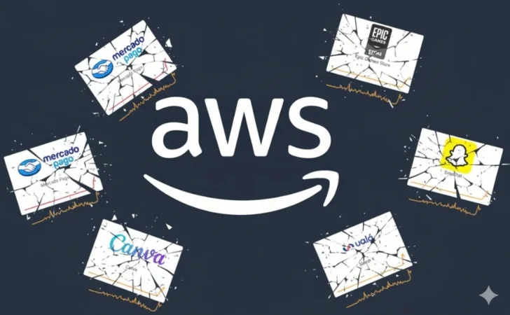 Colapso en Argentina por caída de AWS: Mercado Pago, ChatGPT y todos los servicios afectados