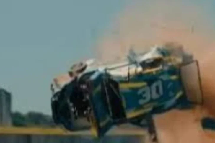 El video del brutal accidente en la Clase Uno del Turismo Pista: “El auto levantó vuelo”