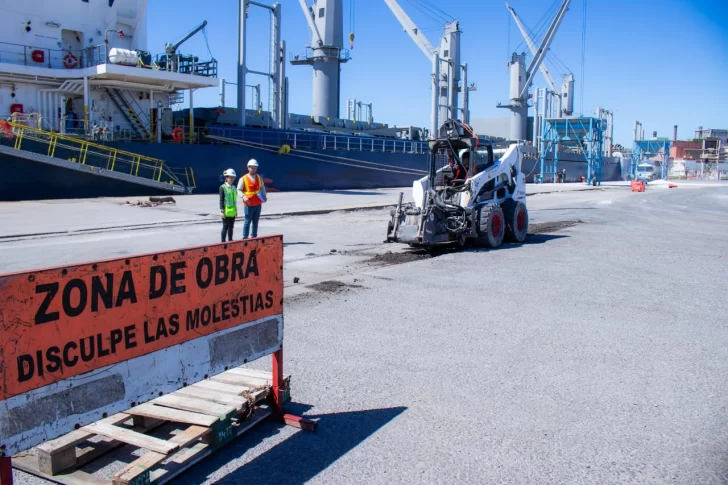 Puerto Quequén: inician obras estratégicas en los muelles 8, 9 y 10