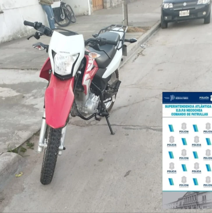 Un menor resultó herido en un accidente entre una moto y una bicicleta