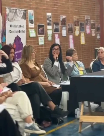 Andrea Cáceres lideró encuentro provincial de consejos locales