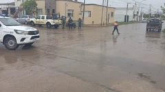 Accidente en calle 57 y 28: un motociclista resultó con lesiones leves