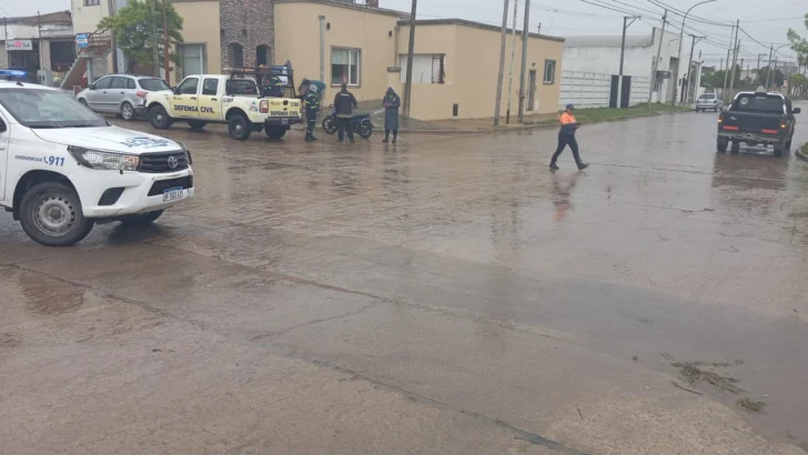 Accidente en calle 57 y 28: un motociclista resultó con lesiones leves