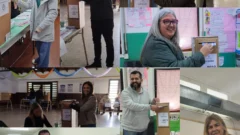 Votaron los políticos y destacaron la Boleta Única de papel