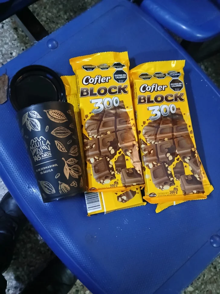 Aprehendido por hurtar chocolates de un kiosco
