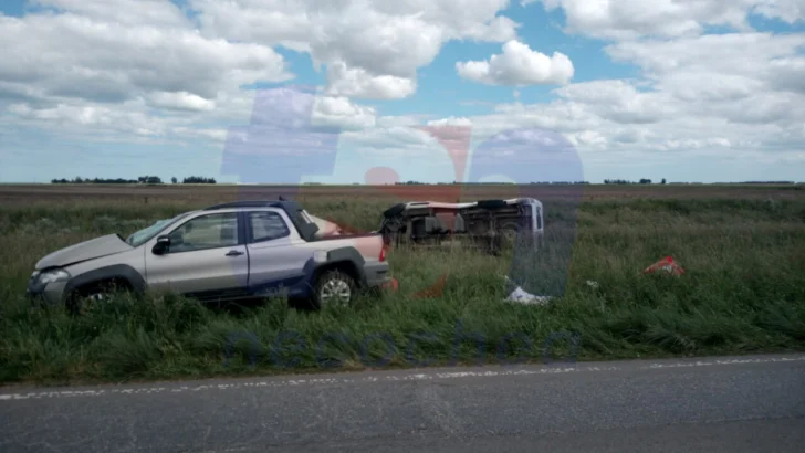 Accidente en la Ruta 228: cinco heridos estables tras la colisión de dos vehículos