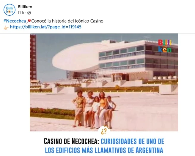 La revista Billiken contó la historia del Complejo Casino
