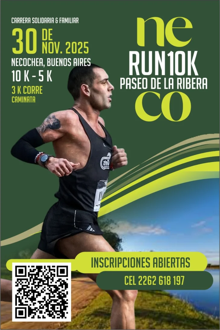 Ya están abiertas las inscripciones para la nueva edición de la Run Neco