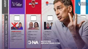 La Cámara Electoral confirma que Diego Santilli encabezará la lista de La Libertad Avanza