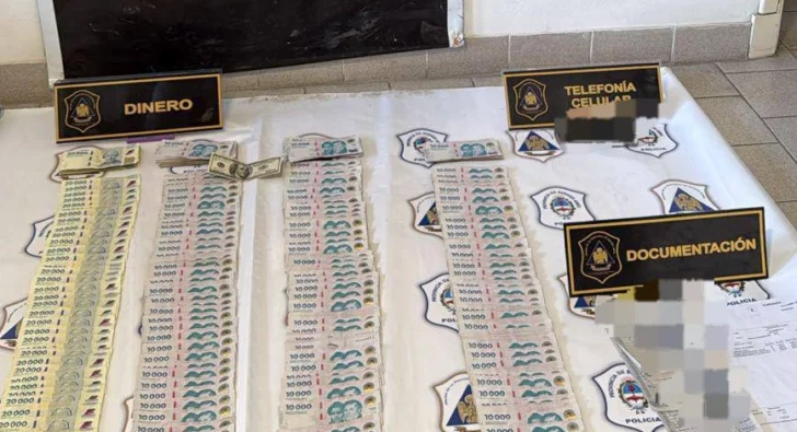 Secuestran gran cantidad de dinero