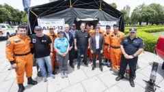 Kicillof y Alonso encabezaron el encuentro del Sistema Provincial de Emergencias
