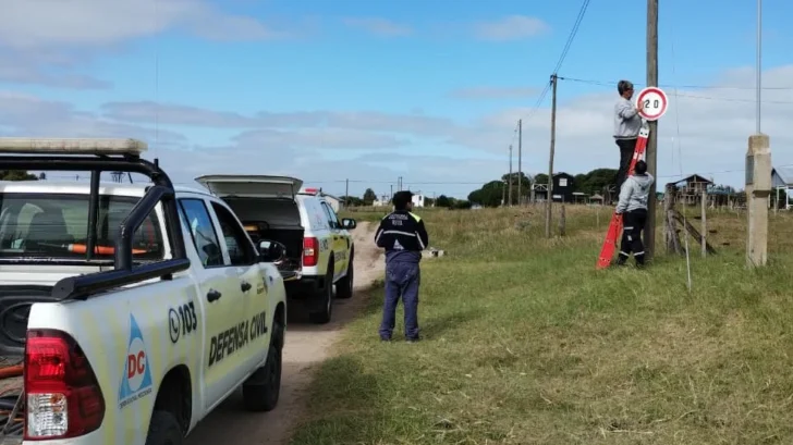 Nueva cartelería preventiva en el Balneario Los Ángeles