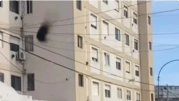 Explosión de un extractor en pleno centro de Necochea