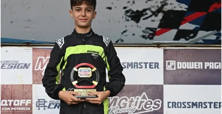 El Karting coronó a sus campeones de 2025, entre ellos el necochense Thiago Palotini