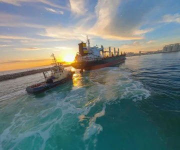 Record de exportaciones en 2025 en Puerto Quequén