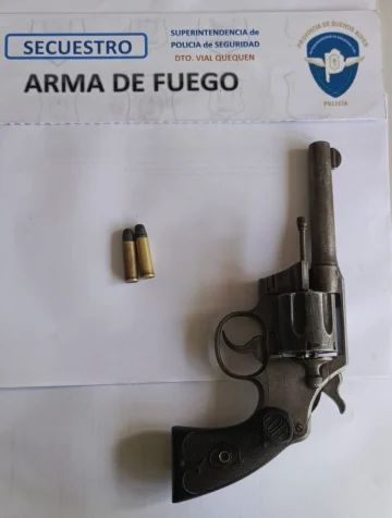Portación Ilegal de arma de fuego: detenido en Ruta 227
