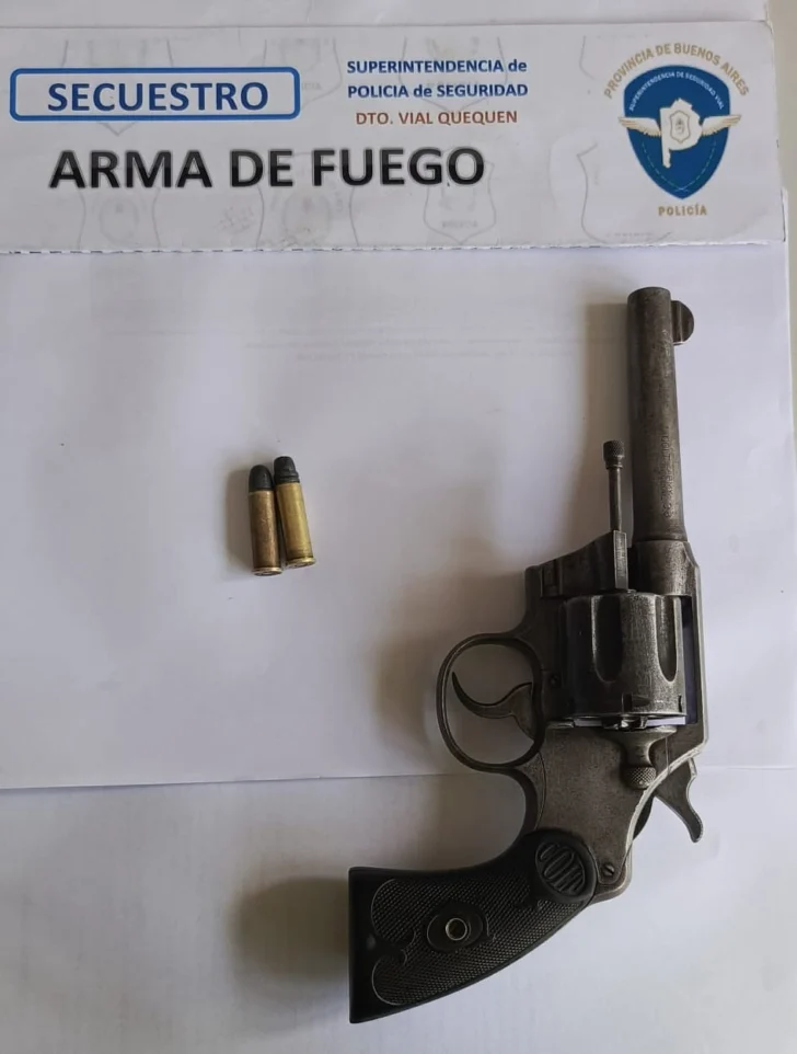 Portación Ilegal de arma de fuego: detenido en Ruta 227