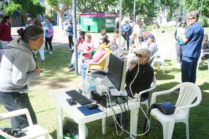 Se realizó una jornada de prevención por el Día Mundial de la EPOC