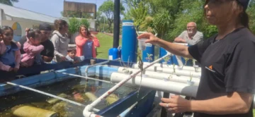 La belleza de Piscicultura maravilló a los niños del Jardín 911