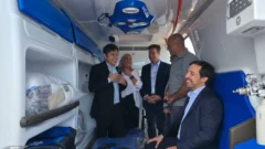 Kicillof y Kreplak entregaron una ambulancia para el CDI