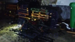 Incendio en una distribuidora de panificados