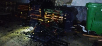 Incendio en una distribuidora de panificados