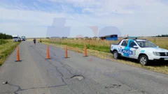 Motociclista fallecido en accidente en la Ruta 86