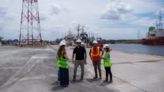 Puerto Quequén finalizó la obra de repavimentación y bacheo de los sitios 8, 9 y 10