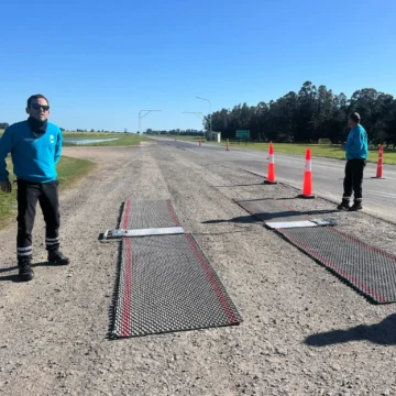 Se multó a cuatro camiones por exceso de peso