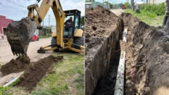 Se atendieron unos 200 reclamos por las redes de agua y cloaca la semana anterior