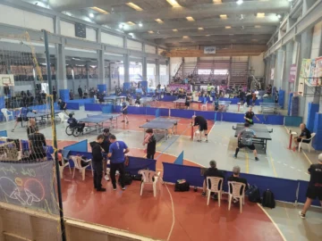 Con récord de participación, Necochea fue sede de la final provincial de tenis de mesa