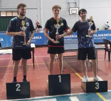 El necochense Agustín Baldassarri se consagró campeón de 1ra en Olavarría