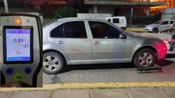 Secuestran vehículos por casos positivos de alcoholemia y falta de documentación