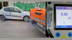 Alcoholemia positiva: secuestran un vehículo