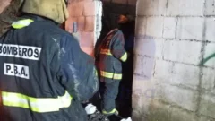 Incendio de galpón en Necochea durante la madrugada