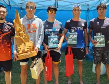 Agostini y un sueño cumplido: “Ganar  en la ciudad donde nací y corrí mi primer triatlón”