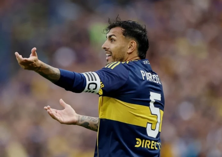 Video: la furiosa reacción de Paredes por la salida de Zeballos