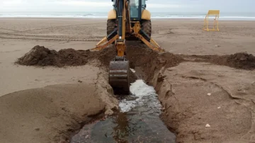 De cara a la temporada, realizan tareas de ordenamiento y mantenimiento urbano