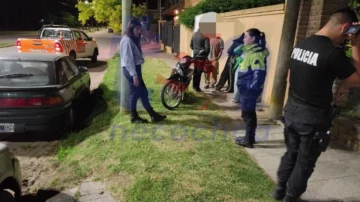 Un menor de 15 años conducía una moto robada