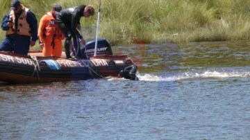 Continúa la intensa búsqueda de Gonzalo Ferloni en el río Quequén