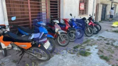 Secuestraron varias motos en un operativo de control vehicular
