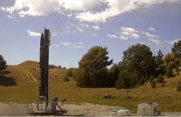 Preparán el lanzamiento del cohete “Aventura 1”