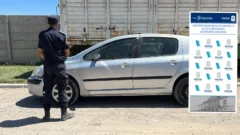 Policia recupera un automóvil robado en una causa por estafa