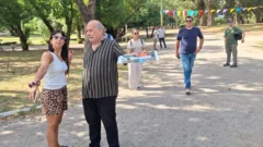 Comenzaron los preparativos para el festival Infantil en el Jardín Frances