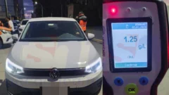 Ochos casos de alcoholemia positiva en la madrugada