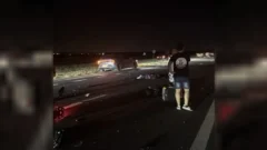 Accidente en Ruta 2: una mujer murió y un motociclista se encuentra grave